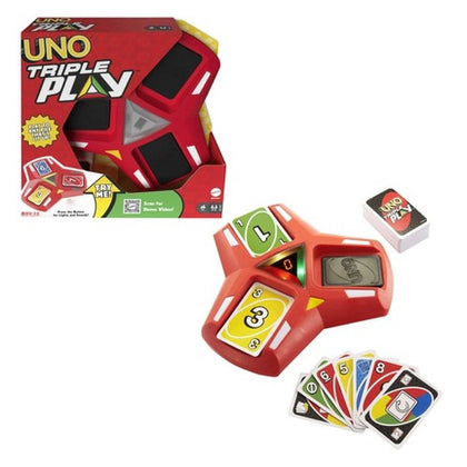 Mattel Games - UNO Triple Play Card Game