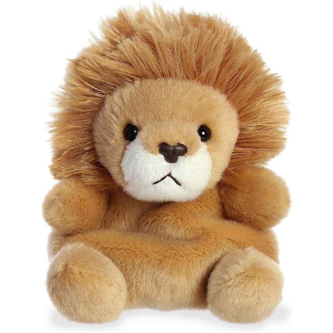 Aurora® Palm Pals™ Leno Lion™ 5 Inch Stuffed Animal Toy #1-025 Zoo