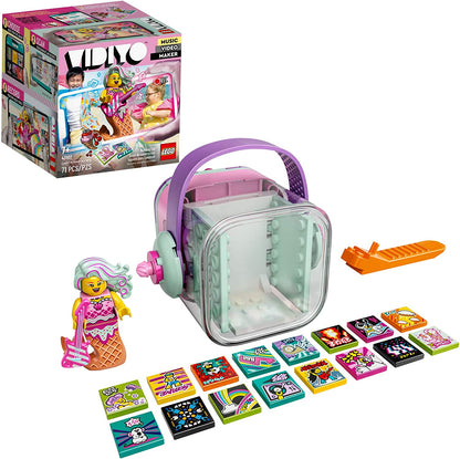 LEGO® VIDIYO Candy Mermaid Beatbox 43102 – 71-Piece Music & Dance Building Kit with Exclusive Minifigure