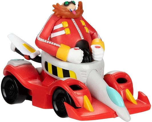 Sonic the Hedgehog Team Racing 2.5" Dr Eggman Die Cast Egg Booster Diecast Vehicle