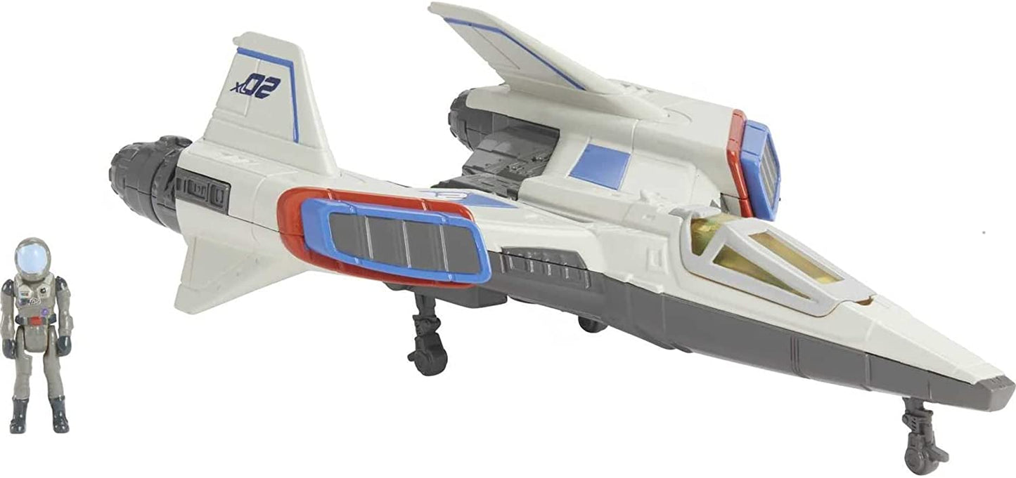 Disney Pixar Lightyear Hyperspeed Series XL-02 Spaceship & Buzz Lightyear Figure