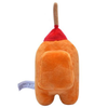 Among Us Toikido 7-inch Orange With Plunger Imposter Plush Series 2