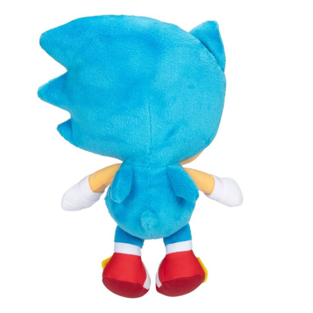 Rear view thumbnail of Classic Sonic plush showing blue quills and tail.