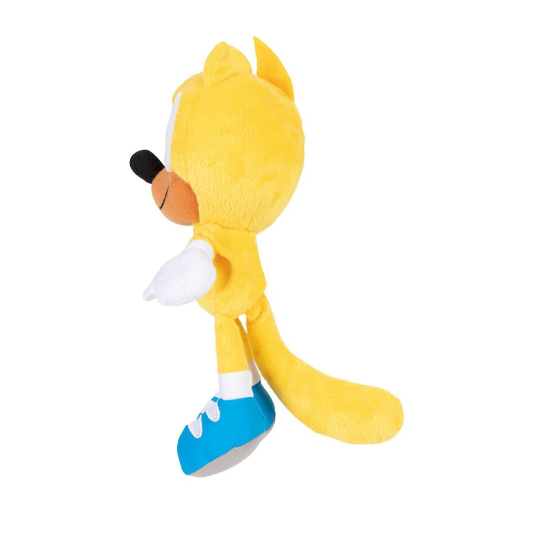 Side profile view thumbnail of Ray the Flying Squirrel plush showing yellow tail and gliding wings.
